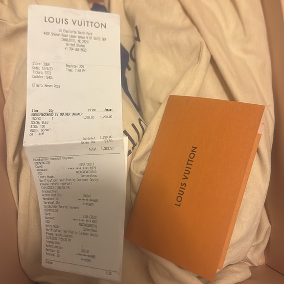 Louis Vutton Trainer ’Blue’ - Picture 8 of 8